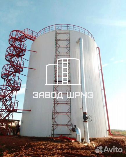 Резервуар вертикальный 500/700/1000 кубов