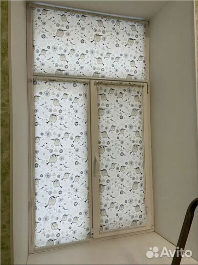 Шторы рулонные на заказ новые