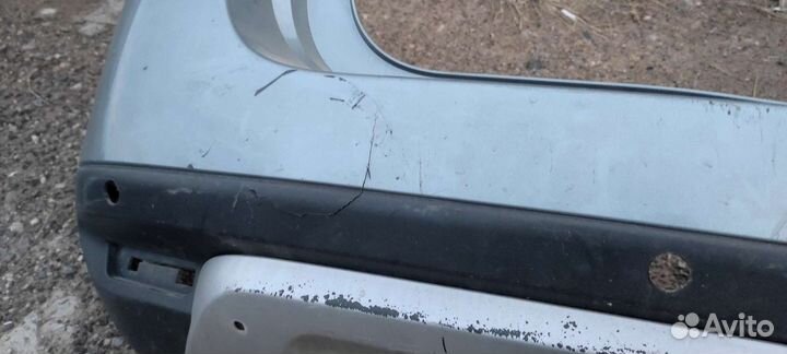 Задний бампер renault duster 1