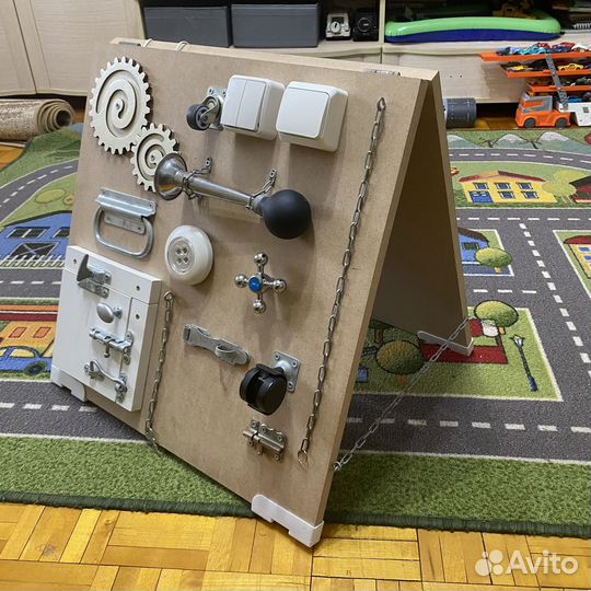 Бизиборд доска развивающий