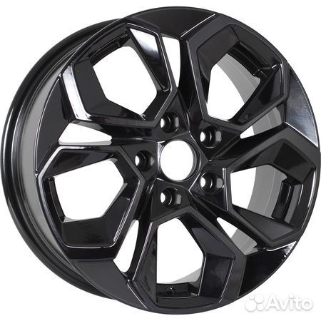 KDW KD1620 : 6,5x16 5*112 Et:45 Dia:57,1 Black Pai