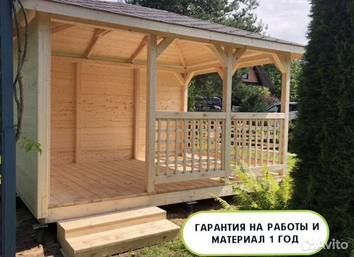 Деревянные беседки для дачи