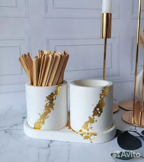 Набор из гипса декоративный