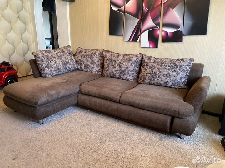 Угловой диван бу