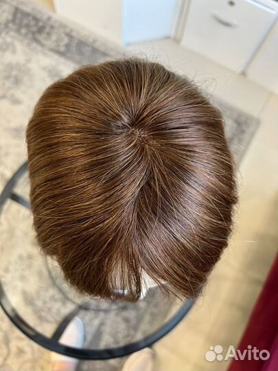 Накладка из натуральных волос