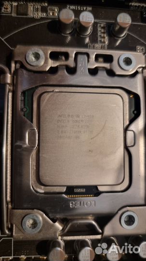 Материнская плата P6X58D + (6GB-ddr3-1333, i7-930)