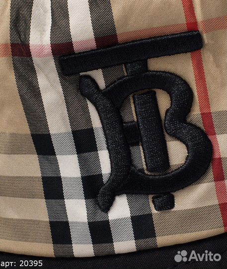 Панама burberry down black m2 Чёрная