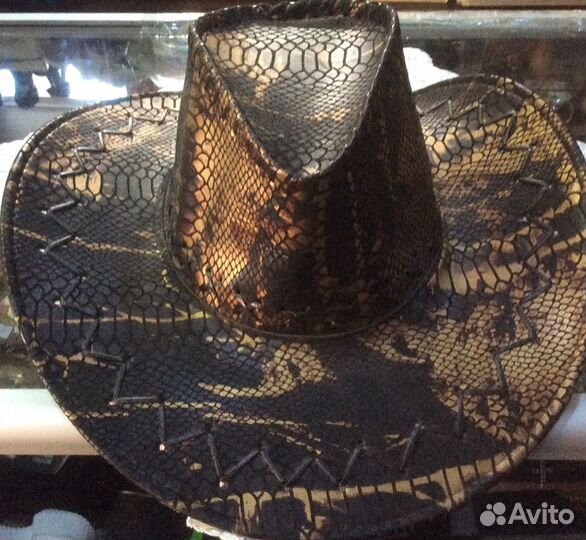 Шляпа муж под питона ковбойская