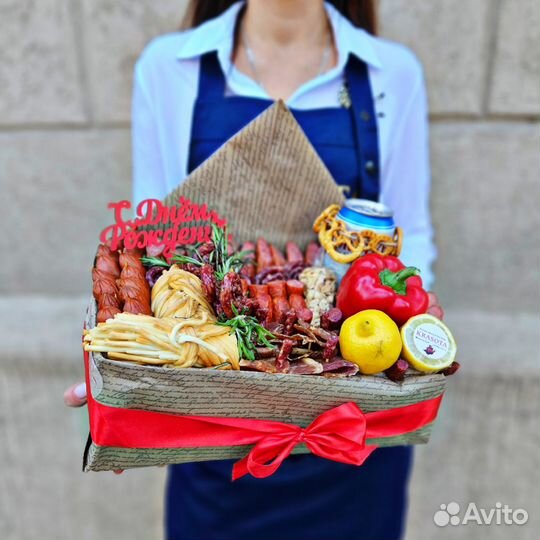 Мужские букеты съедобные / Подарок мужчине