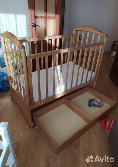 Кроватка детская Можга+ матрас