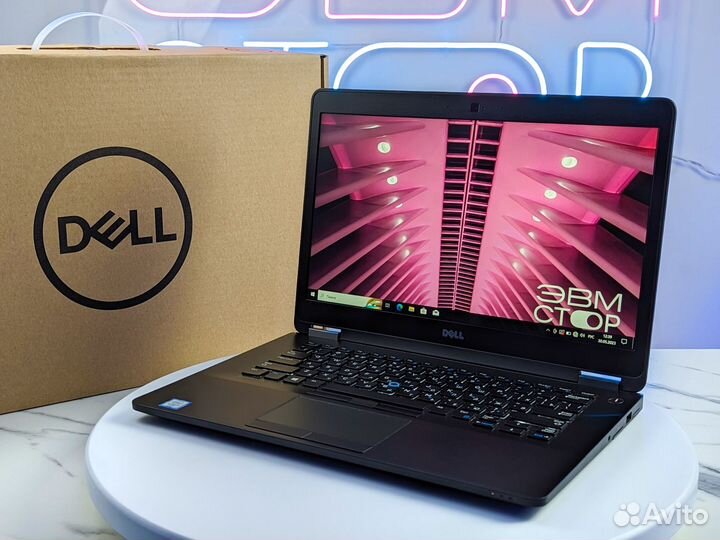 С гарантией Dell E7470 i7-6600U FHD IPS 8GB 256SSD