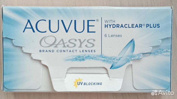 Линзы контактные Acuvue Oasys PWR -4.50 BC 8.8