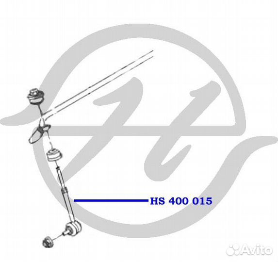 Тяга стабилизатора задней подвески