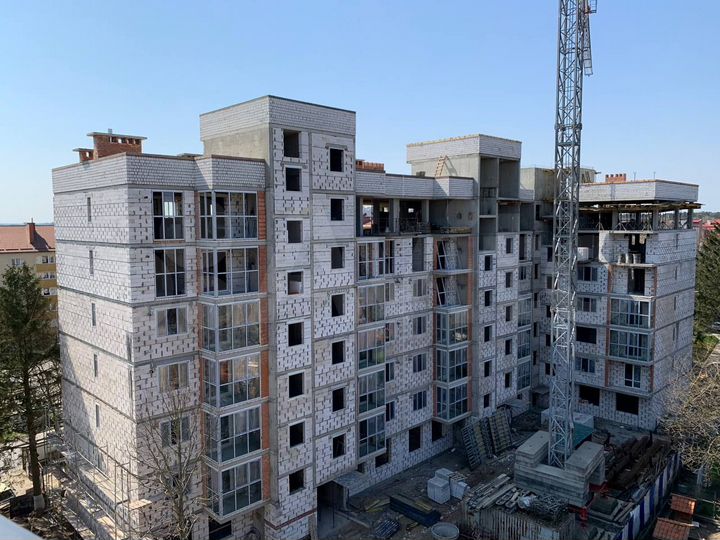 2-к. квартира, 53,8 м², 4/7 эт.