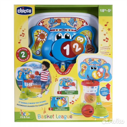 Новая Игрушка Chicco баскетбольная лига