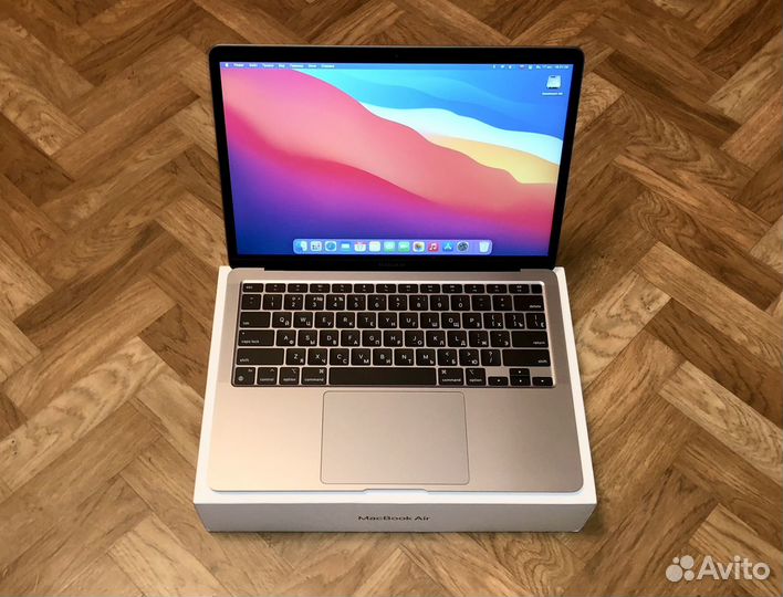 MacBook Air M1 Space Gray 8GB/256GB, 35 циклов