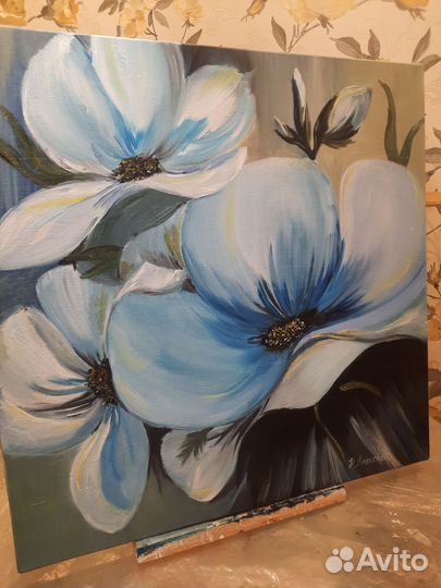 Картина маслом на холсте ручная работа