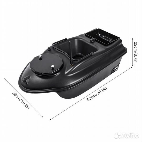 Прикормочный кораблик TA18GPS (Технология Рыбалки)