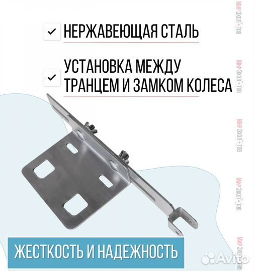 Крепление датчика эхолота