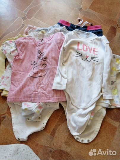 Вещи пакетом на девочку