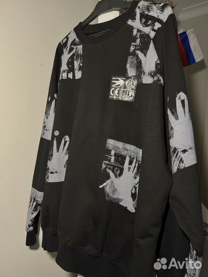 Cav empt свитшот черный