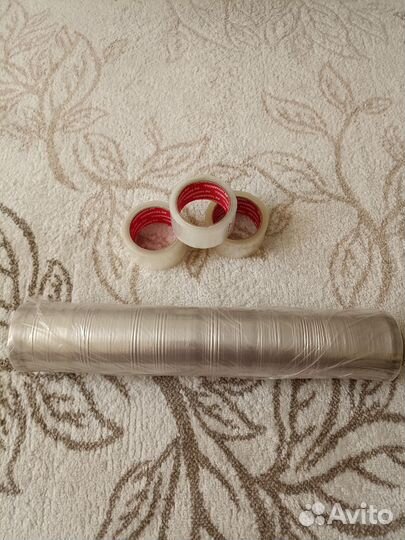 Стрейч плёнка и скотч