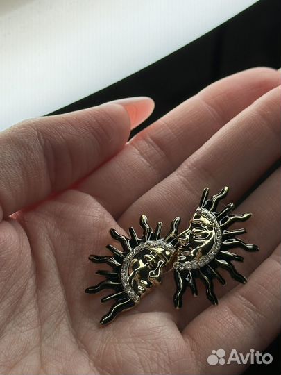 Серьги солнце