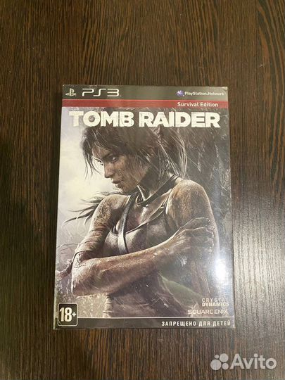 Tomb Raider Survival Edition для ps3 новая
