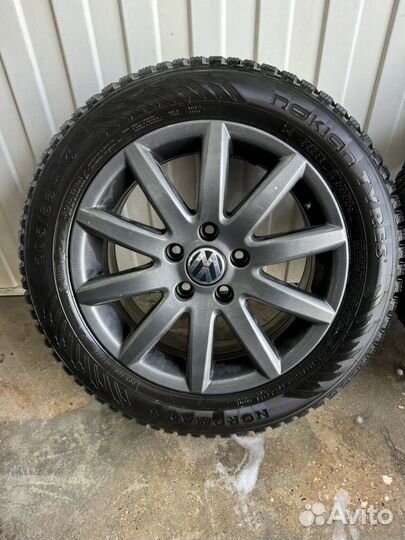 Зимние колеса в сборе 205/55 R16 volkswagen