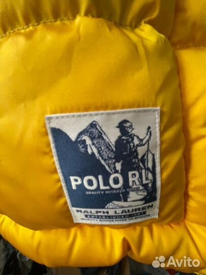 Polo ralph lauren жилет пуховой