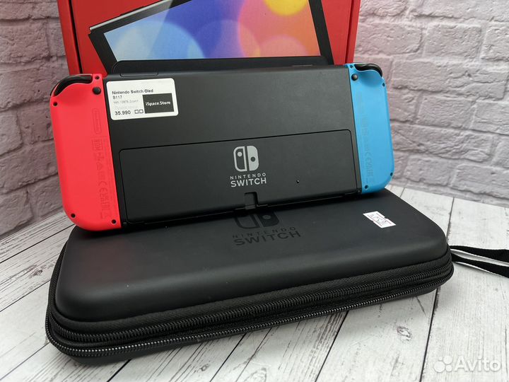 Отличный Nintendo Switch Oled чипованный