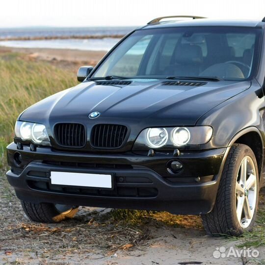 Светодиодные Ангельские глазки BMW X5 E53 Дорестай