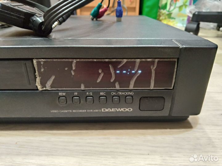 Ретро видеомагнитофон Daewoo DVR-4581d