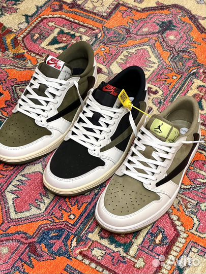 Ttavis Scott x Nike Air Jordan 1 Low OG Olive