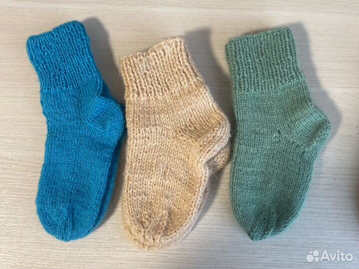 Носки вязаные детские 26-27