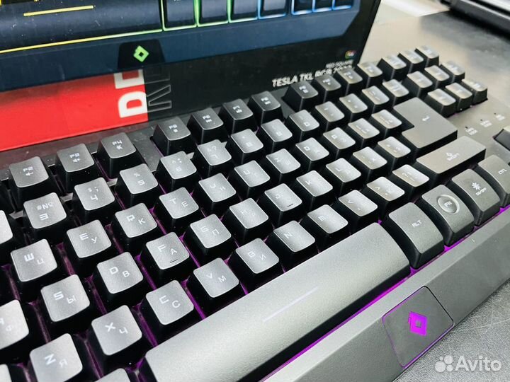 Клавиатура Red Square Tesla TKL RGB 2020 / новая