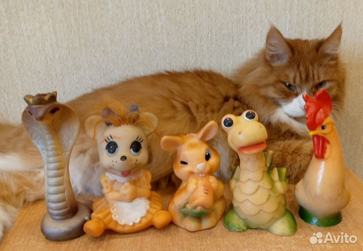 Игрушки резиновые.СССР
