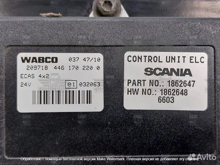 Блок управления подвеской Scania 5 P/G/R/T