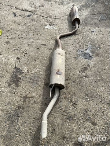 Глушитель volkswagen polo седан 2019