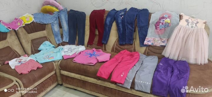 Вещи пакетом 4-5 лет