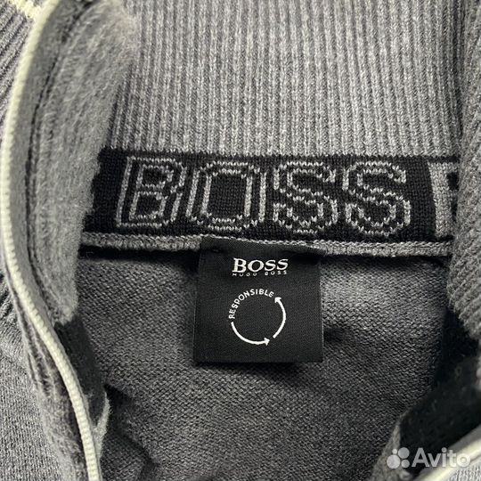 Джемпер полузамок hugo boss р. M оригинал