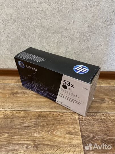 Картридж hp laserjet 53x оригинал новый