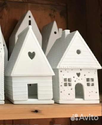 Домик подсвечник немецкий фарфор Räder Rader