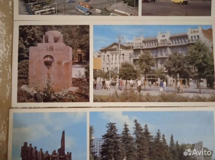 Открытки СССР г.Воронеж и Волгоград. Крым