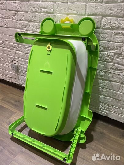 Ванночка для купания складная с термометром