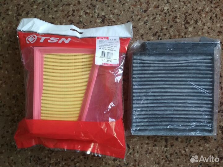 Фильтр воздушный на мотор Рено