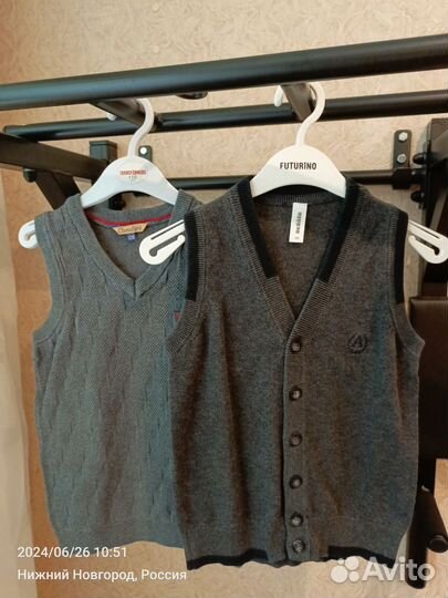 Жилетки школьные для мальчика