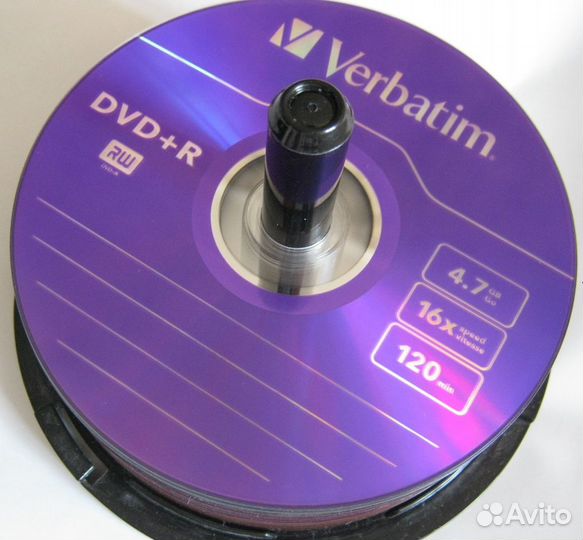 DVD диски Verbatim 4.7GB
