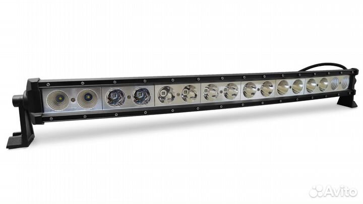 Светодиодная балка гнутая комбо 16 led 160w cree