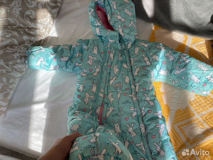 Зимний комбинезон для девочки
